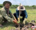 Today we planted the trees to celebrate the International Day of Forests