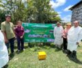 REDD+ Project Helps providing vaccination for buffalo and cows at Roya village