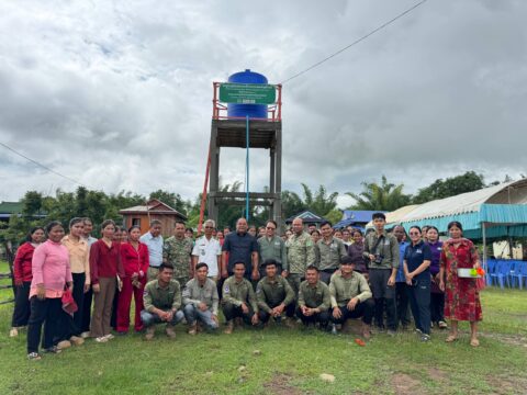 Official inauguration ceremony of the Roya Village community water distribution system
